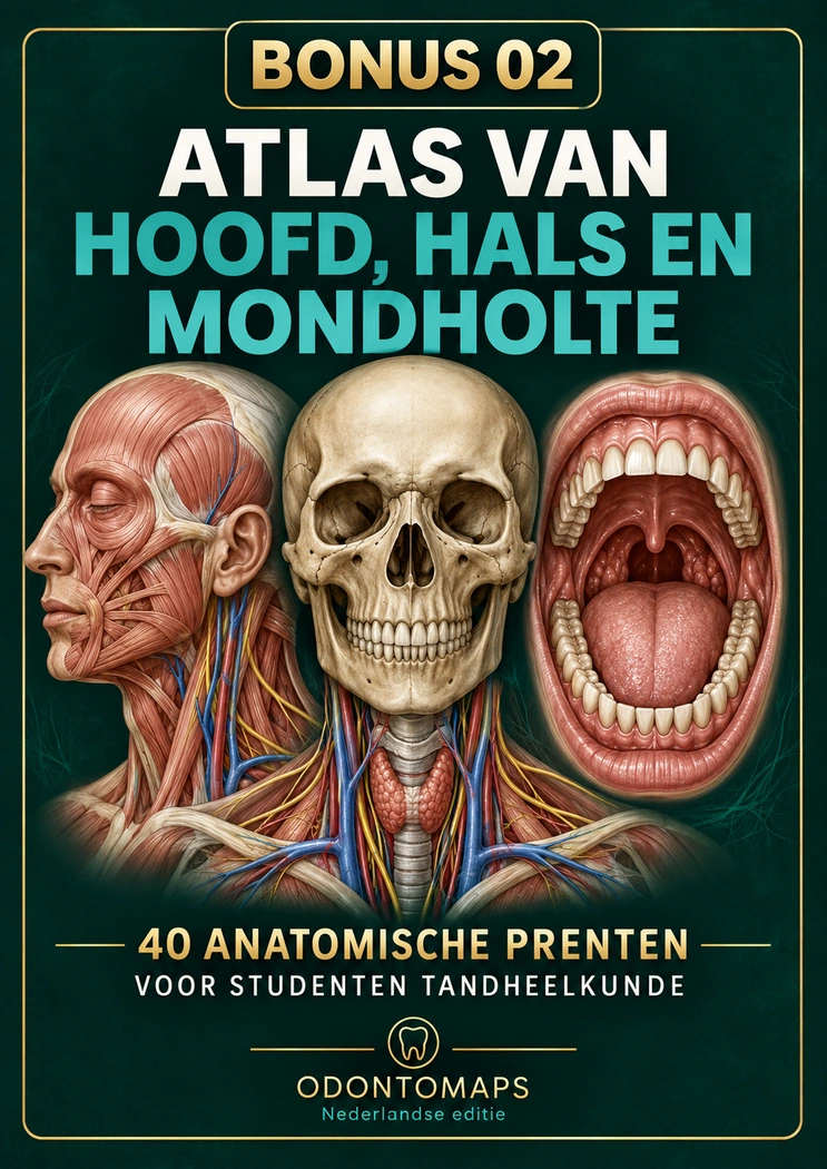 Atlas van hoofd, hals en mondholte