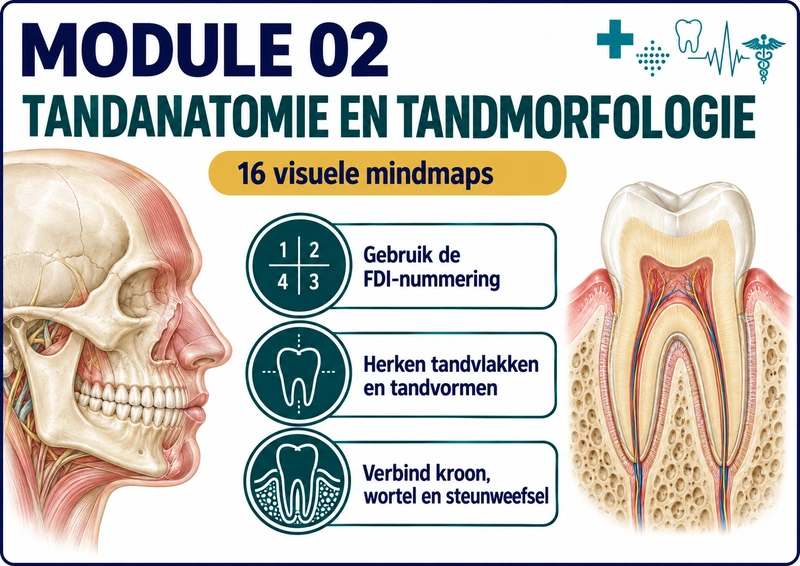 Omslag: Tandanatomie en tandmorfologie