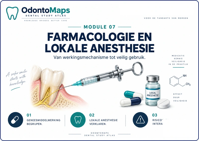 Omslag: Farmacologie en lokale anesthesie
